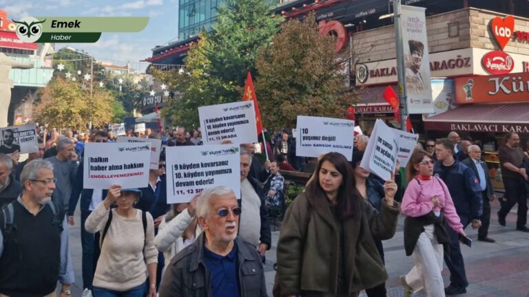 Basın emekçilerinden ortak ses: “Sansüre hayır, habere özgürlük!”
